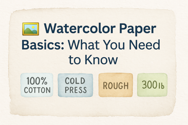 📄 Watercolor Paper Guide: What Works Best for You