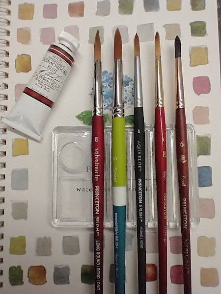 Princeton Artist Brushes: Complete Watercolor Brush Line Comparison Guide – Aqua Elite vs Neptune vs Velvetouch vs Snap vs Heritage