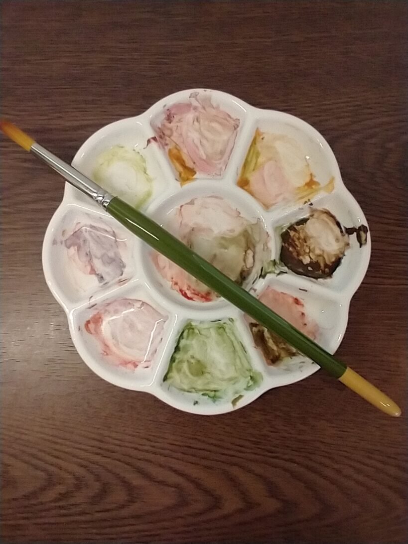 Watercolor palette